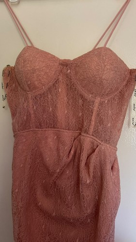 Robe soirée rose - robe,