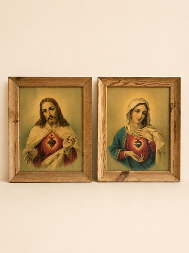 Paire litho religieuses - de, 2