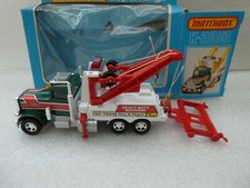 MATCHBOX ANGLETERRE SUPER KING K K 20 PETERBILT DEPANNEUSE QUASI NEUF + BOITE