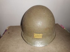 CASQUE US MLE 1943 OFF FR 2 DB TAP INDOCHINE
