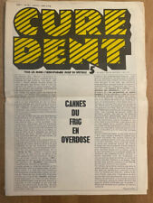 Cure Dent n° 5 (mai 1974) - Censure Fantask - BE