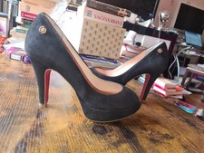 escarpins talons hauts daim