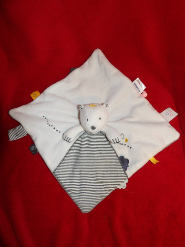 Doudou plat attache tétine - attache,
