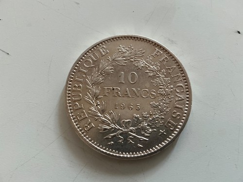 Pièce argent frs 1965 - pièce, 10