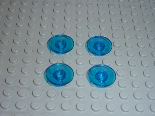 Lego trblue round - dish, ref