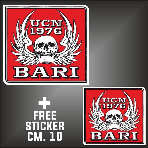 Autocollant ucn bari ultras - autocollant,