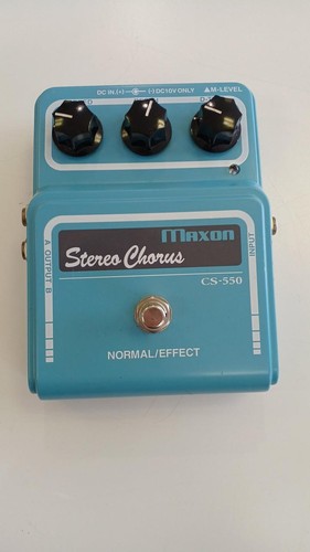 Maxon 550 chorus pedal - cs,