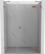 Porte de douche tournante