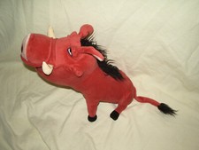 PELUCHE PUMBA DU ROI LION DISNEY  30 X 20 CM