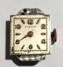 ETERNA PETIT MOUVEMENT DE MONTRE BRACELET MÉCANIQUE (FONCTIONNE)