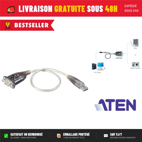 Adaptateur usb vers 232 - adaptateur,