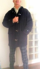 DUFFEL-COAT MANTEAU 3/4 HOMME XL MARQUE ESPRIT en LAINE 