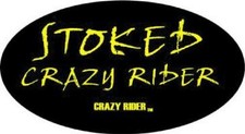 Crazy rider screen - crazy, printed