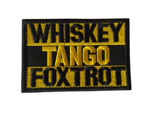 Patch Whisky Tango Foxtrot