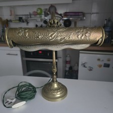 Lampe Art Déco Piano En Bronze Et Laiton