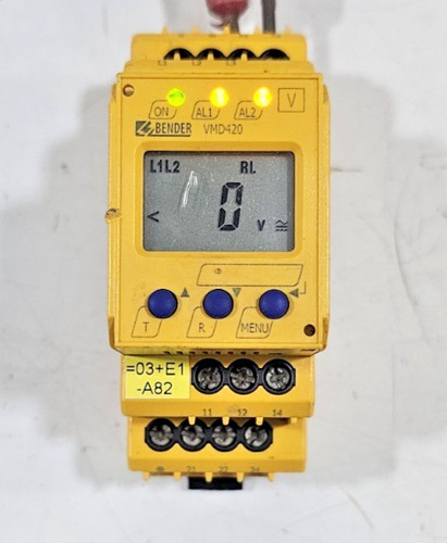 Bender vmd420 voltage - bender, vmd420-d-2
