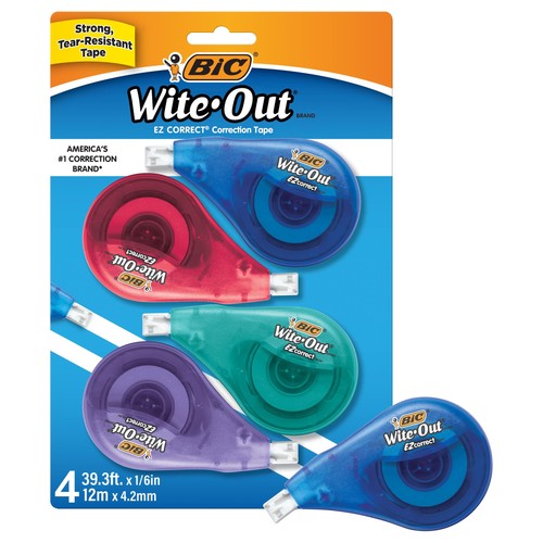 Bic wite out - wite-out, correct