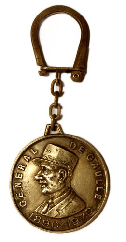 Gaulle ancien porte clés - de,
