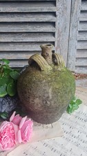 ANCIEN POT GRES BEIGE CRUCHE