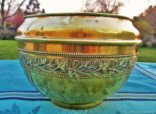 Cache pot laiton - pot,