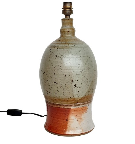 Magnifique pied lampe gres - lampe, en