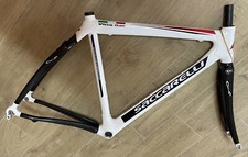 Cadre Vélo de Course Carbone Saccarelli Special Team Columbus Carbone Vélo Frame