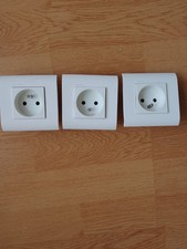 Ga LEGRAND lot 3 prises de courant électrique PC Mosaic ancien modèle com neuf