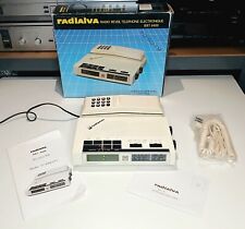 RADIALVA Radio Réveil Telephone Vintage avec Notice Très Bon État Fonctionnel 