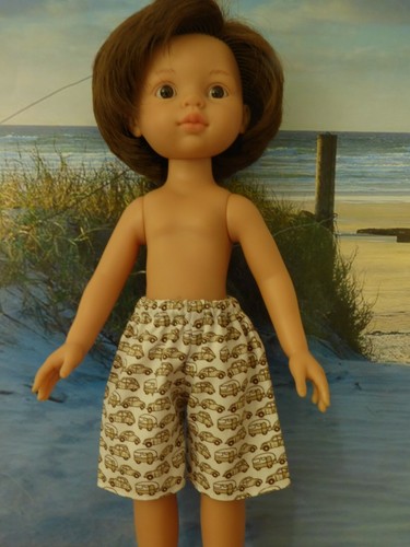 Bermuda short poupée garçon