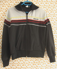 Veste Adidas Noire Ventex Vintage 80'S Made in France Jacket - 168 / S