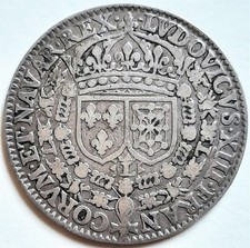 LOUIS XIII - JETON ROYAL - 1641 - ARGENT -  ORDRE DU SAINT-ESPRIT - Rare !