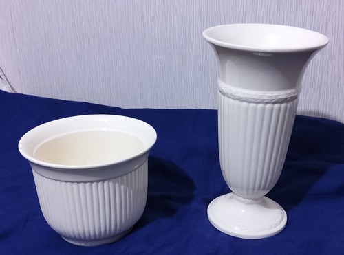 Vase cache pot crème - pot,