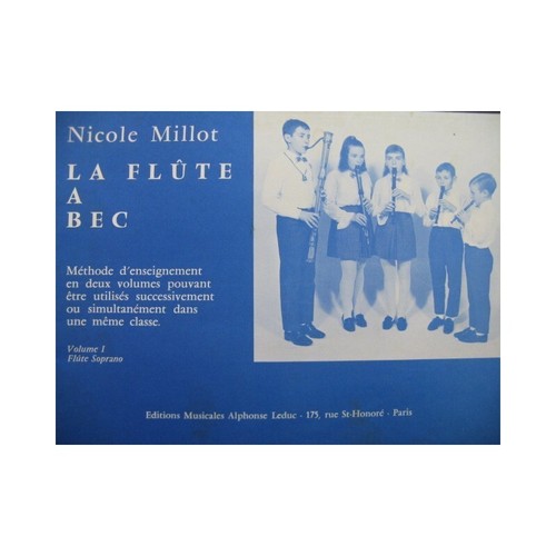 Millot nicole flûte bec - nicole, à
