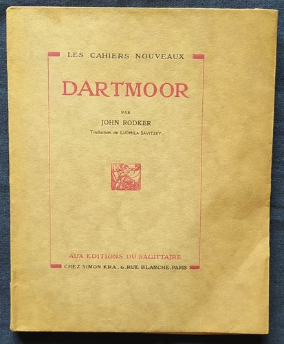 Dartmoor john rodker - dartmoor.,
