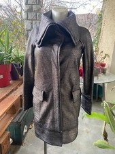 Manteau argenté DIANE VON FURSTENBERG Taille 0