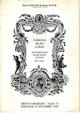 COLLECTION DE FERS A DORER