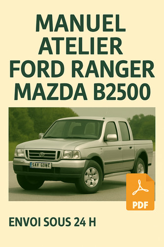 Manuel atelier ford - ford, ranger