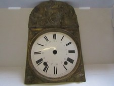 ancienne facade  d horloge comtoise 1900 france
