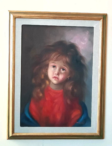 Peinture huile sur toile - à,