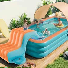 Toboggan aquatique gonflable pour piscine, centre de jeux, jeu aquatique
