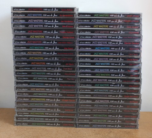 Lot cds jazz masters - lot,