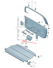 VOLKSWAGEN PASSAT B8 3G Rideau