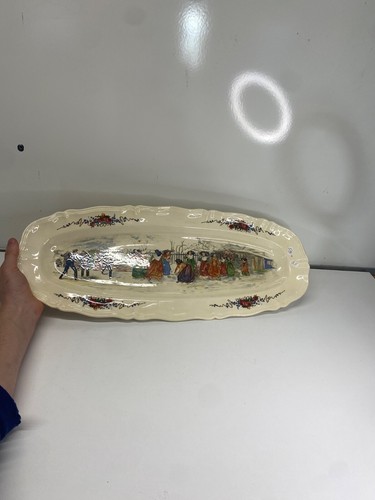 Ancien plat poisson bonne - poisson,
