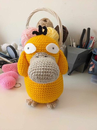 Psykokwak doudou peluche fait - doudou,
