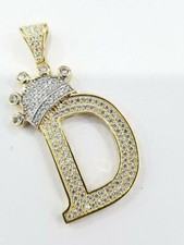 Pendentif breloque roi, lettre