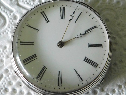 Montre gousset argent clé - argent, a