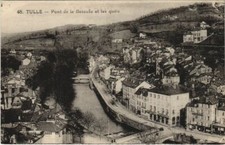 CPA Tulle Pont de la Bascule