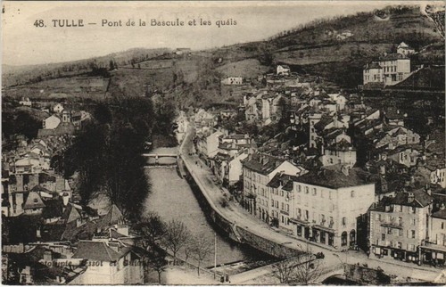 Cpa tulle pont - tulle, la