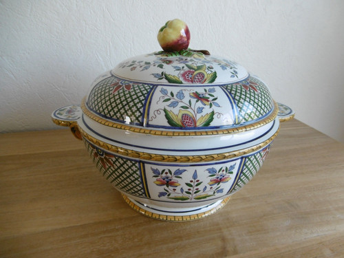 Grande soupiere faience - grande,