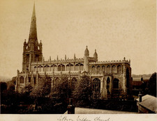 England, Saffron Walden, Essex Vintage albumen print,  Tirage albuminé  15x2